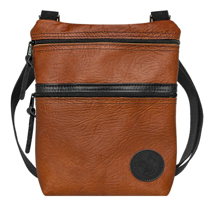 Duluth Pack: Bison Leather Traverse Crossbody Bag